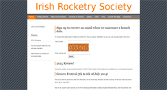 Desktop Screenshot of irishrocketry.com